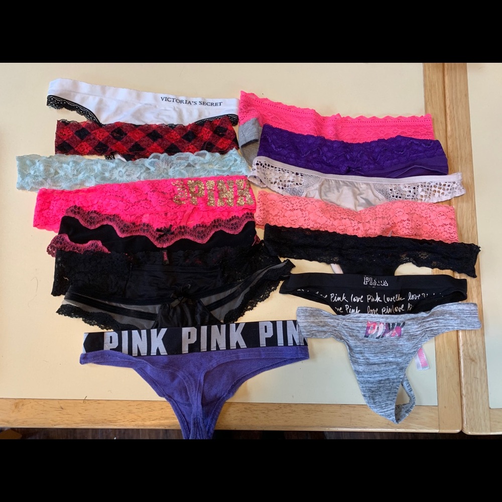 Lot of PINK/Victoria’s Secret Small panties